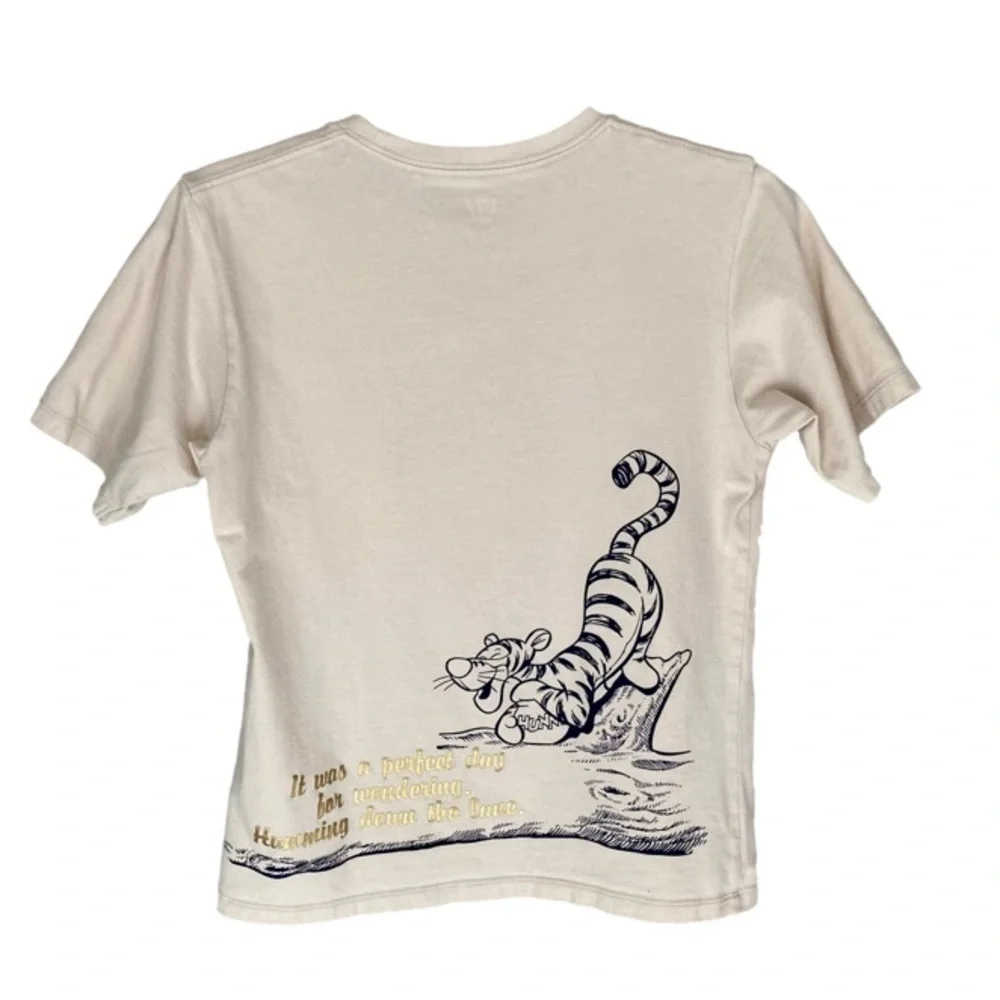 DISNEY Kids Winnie the Pooh with Piglet & Tigger Tee Shirt, Size XS
